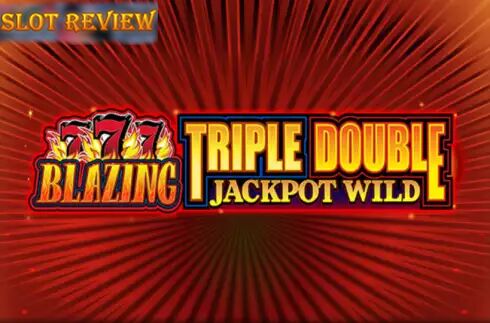 Blazing 777 Triple Double Jackpot Wild slot